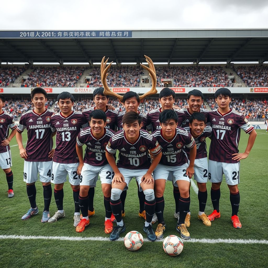 杏彩体育官网-鹿岛鹿角小将表现抢眼，劲旅添新力量