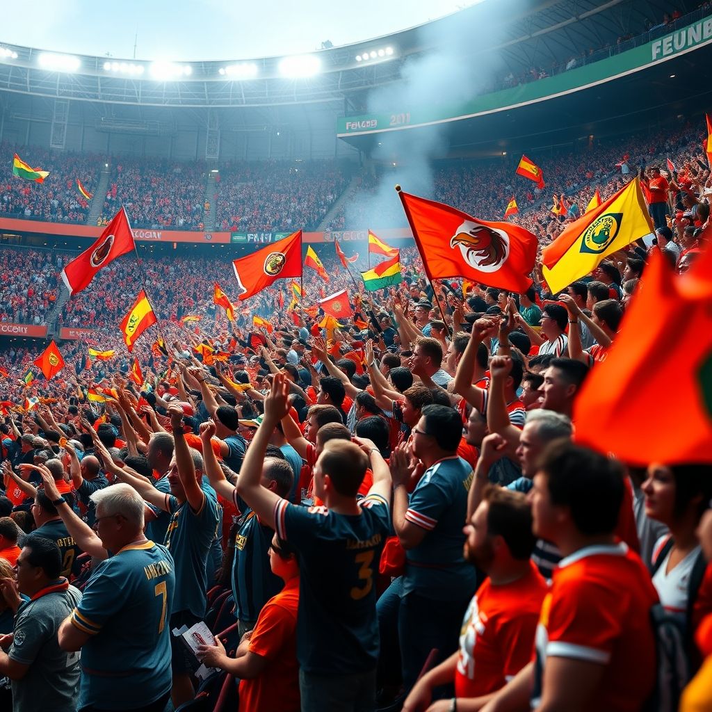 杏彩体育平台-卡尔蒂斯球迷现场助威，激发球队夺冠斗志